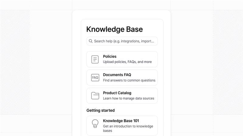Knowledge Base for AI Agents