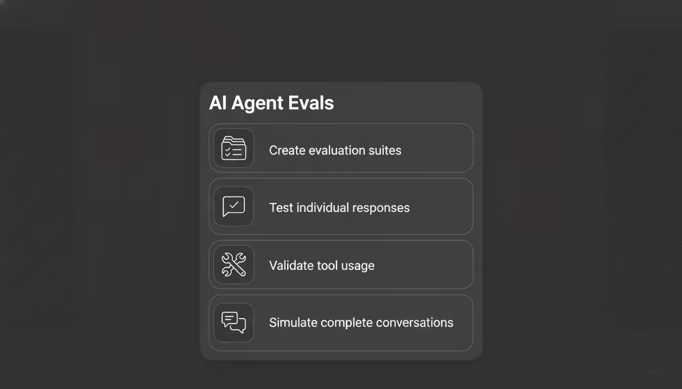 AI Agent Evals