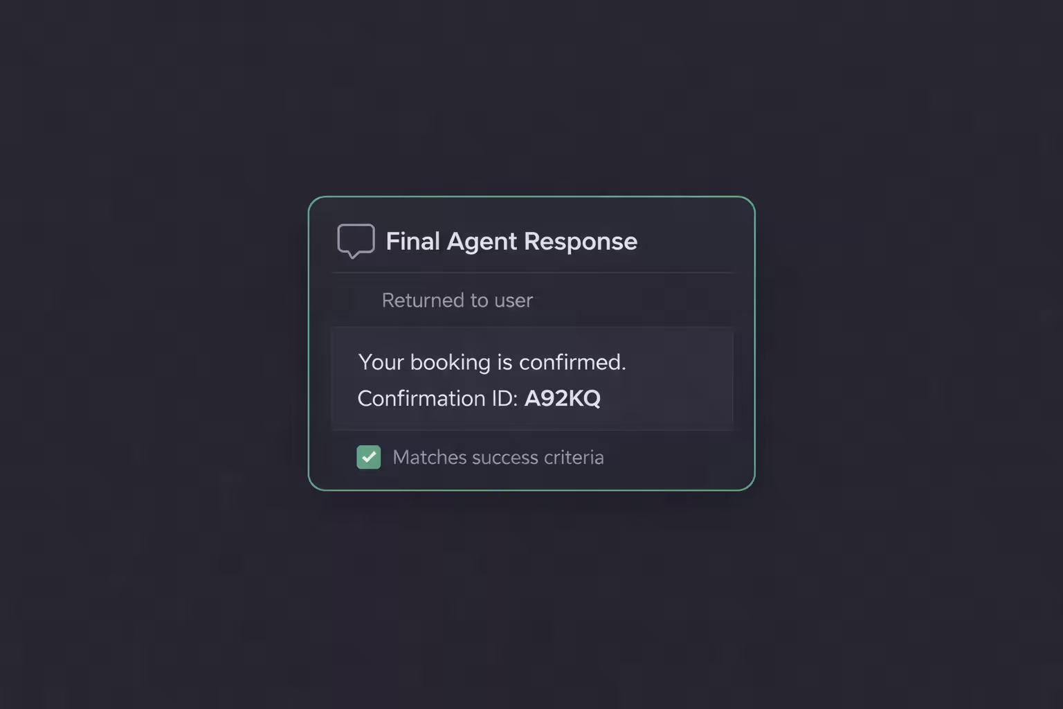 Advanced Evals for Tool-Calling Responses